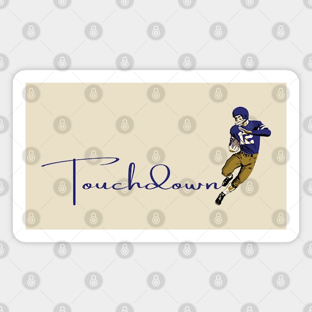 Touchdown Ravens! Magnet by Rad Love